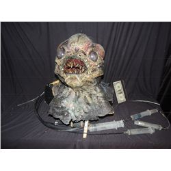 ANIMATRONIC ALIEN WEARABLE HEAD MASK WITH CABLES AND TUBES