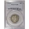 Image 1 : 1914 S BARBER QUARTER PCGS VG8 KEY COIN!