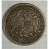 Image 2 : 1877 CC SEATED QUARTER VF+