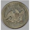 Image 2 : 1860O  Seated Liberty $  NICE TYPE COIN  XF/AU est $450-$500