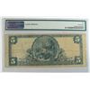 Image 4 : 1902 $5 National Currency FNB PORT CHESTER NY  PMG10 est $150-$175