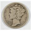 Image 1 : 1921D  Mercury dime G/VG est $70-$75