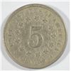 Image 2 : 1870  Shield nickel VF est $60-$65
