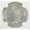 Image 2 : 1895-O MORGAN DOLLAR NGC AU MINOR CLEANING, DOES NOT LOOKED CLEANED, GRADES AU58
