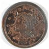 Image 1 : 1854 large penny  XF