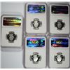 Image 2 : 2011S silver quarters set EARLY RELEASE  NGC PF69 ULTRA CAMEO