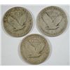 Image 2 : 1918PDS Standing Liberty quarters  VG/F all original color est $65-$70