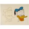Image 2 : Original Closed Eyed Donald Duck Animation Cel Drawing