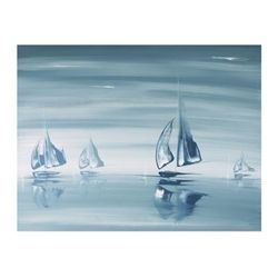 Kris Hardy Mineral Horizon Sailing Sailboat Art Print