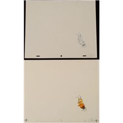 Orig Animation Honey Nut Cheerios Cel Drawing Chillin