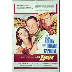 William Holden The Lion 1962 Movie Poster