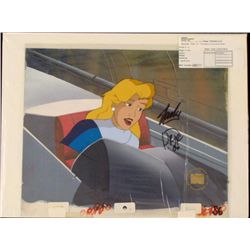 Orig Background Animation Cel X-Men Signed Stan Lee Sue