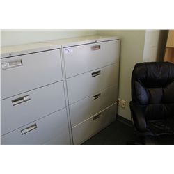 4 DRAWER LATERAL FILE CABINET