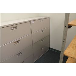 4 DRAWER LATERAL FILE CABINET