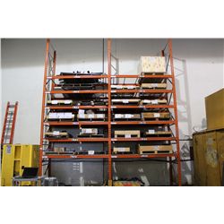 2 BAYS OF 20FT INDUSTRIAL PALLET RACKING