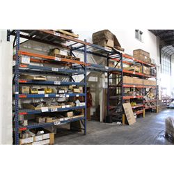 4 BAYS OF 12FT INDUSTRIAL PALLET RACKING