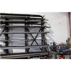 1250 LBS PER SHELF HEAVY DUTY METAL STORAGE RACK