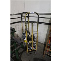 MOBILE WORK CART AND OILS