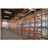 Image 2 : 12 SECTIONS OF ORANGE PALLET RACKING