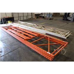 ASSORTED UPRIGHTS AND BEAMS