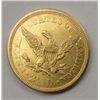 Image 2 : 1845 $2.50 GOLD LIBERTY AU/UNC