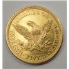 Image 2 : 1852 $5 GOLD LIBERTY NO MOTTO CHOICE BU CLEANED