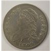 Image 1 : 1809 BUST HALF DOLLAR XF ORIGINAL TONE