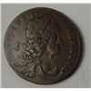 Image 1 : IRELAND RARE EARLY HALF PENNY 1683 BEAUTIFUL CHOCOLATE XF