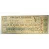 Image 2 : 1863 $10 State of TEXAS TREASURY WARRANT XF est $80-$85