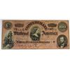 Image 1 : 1864 $100 Confederate States of America  bearer note