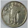 Image 1 : 1920  Standing Liberty quarter F/VF  est $30-$35