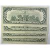 Image 2 : 4  1981  Choice CU $100 Federal Reserve notes  consecutively #'d  est $500-$550