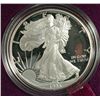 Image 1 : 1993 PROOF AMERICAN SILVER EAGLE IN ORIGINAL BOX WITH CERTIFICATE