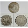 Image 2 : 3 CIRCULATED MORGAN DOLLARS