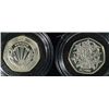 Image 2 : 1998   Great Britain Sterling silver proof PIEDFORT 50 pence coin with COA