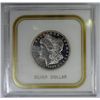 Image 1 : 1887 Morgan $ looks DMPL but won't guarante slab boys will agree MS63 est $150-$