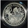Image 2 : 1997 Great Britain BRITANNIA 4 piece silver proof set   with COA
