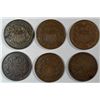 Image 1 : 2 center lot 1866 XF corrosion-2 67 VG-68 G-69 G/VG-71 VG