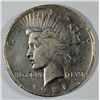 Image 1 : 1921-P PEACE SILVER DOLLAR, XF RIM DAMAGE AND MARK ON LOWER BACK OF EAGLE