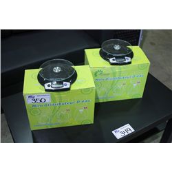 2 MINI WATER DISPENSERS & DIGITAL SALON SCALES