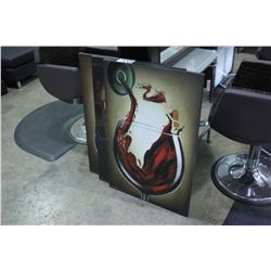 LOT OF LEANNE LAIRE  ART WORK