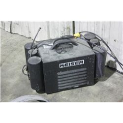 KEISER 5 STATION COMPRESSED AIR COMPLETE GYM