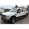Image 1 : 2008 WHITE FORD F-350 SUPER DUTY, 4 DR PU, V8/6.4L, AUTOMATIC 131,755 MILES,