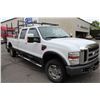 Image 2 : 2008 WHITE FORD F-350 SUPER DUTY, 4 DR PU, V8/6.4L, AUTOMATIC 131,755 MILES,