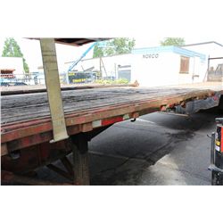 1986 TRAILMOBILE FLAT DECK TRAILER