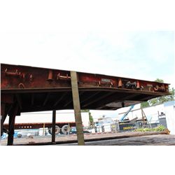 1972 FRUEHAUF FLAT DECK TRAILER