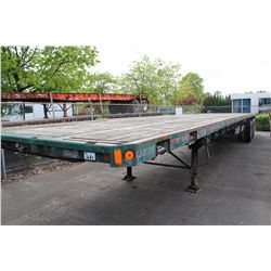 1992 ALLOY 53' FLATDECK TRAILER