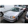 Image 1 : 2005 GREY HYUNDAI ACCENT GS, 2DR SDN, 111,587 KM, GAS, MANUAL, VIN: KMHCG35CX5U321195,  RD CD ,