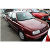 Image 2 : 1994 RED VOLKSWAGEN JETTA GL, 4 DR SDN, 289,677 KM DEISEL, 1.9L, 3VWRP01MXRM018424, 2NDC, 1 GLASS