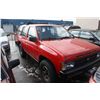 Image 2 : 1993 RED NISSAN PATHFINDER XE, 4 DR SUV, GAS 3.0L/V6, 336,760 KM, MANUAL, VIN:JN8HD1747PW127901, 3